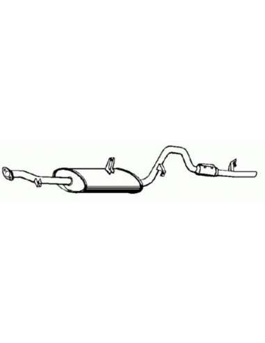 Sistema de gases de escape Nps S430I28 - S430I28 ESCAPE