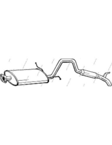 Sistema de gases de escape Nps S430I43 - S430I43 ESCAPE