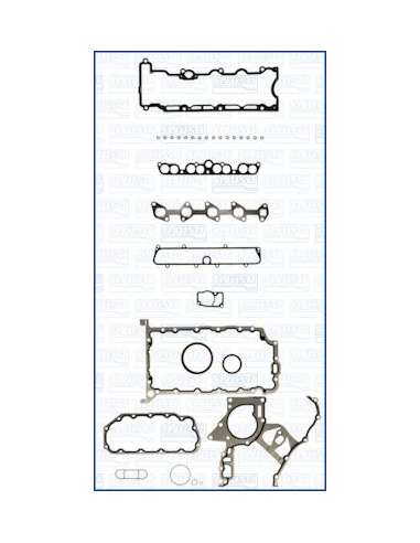 Juego completo de juntas, motor Ajusa 51016500 - JUEGO COMPLETO SIN CULATA MULTILAYER STEEL