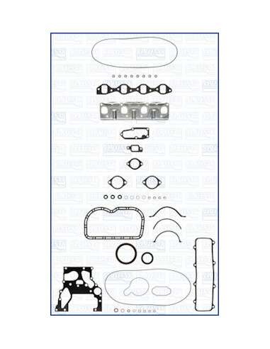 Juego completo de juntas, motor Ajusa 51017900 - JUEGO COMPLETO SIN CULATA MULTILAYER STEEL