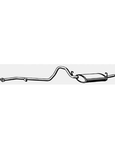 Sistema de gases de escape Nps T430A11 - T430A11 ESCAPE