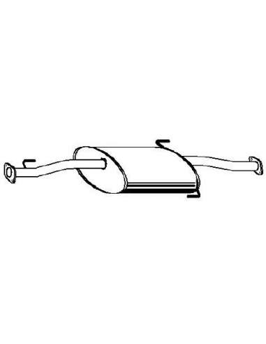 Sistema de gases de escape Nps T430A124 - T430A124 ESCAPE