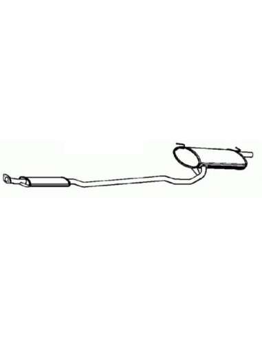 Sistema de gases de escape Nps T430A147 - T430A147 ESCAPE