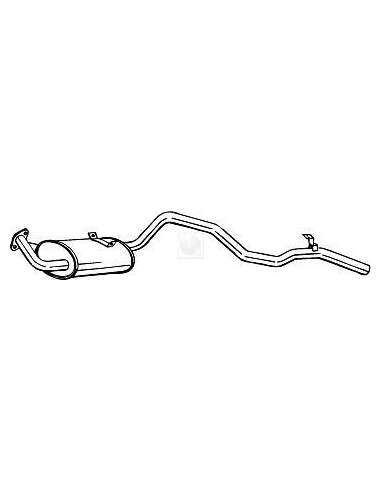 Sistema de gases de escape Nps T430A176 - T430A176 ESCAPE