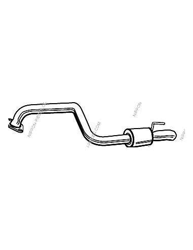 Sistema de gases de escape Nps T430A182 - T430A182 ESCAPE
