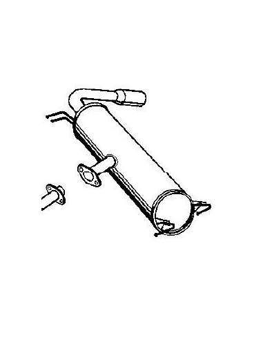 Sistema de gases de escape Nps T430A204 - T430A204 ESCAPE