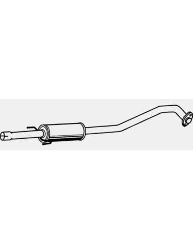 Sistema de gases de escape Nps T430A206 - T430A206 ESCAPE
