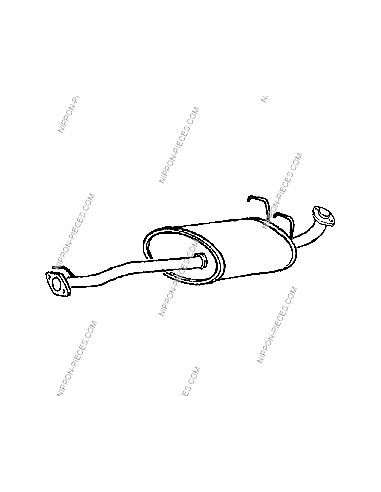 Sistema de gases de escape Nps T430A215 - T430A215