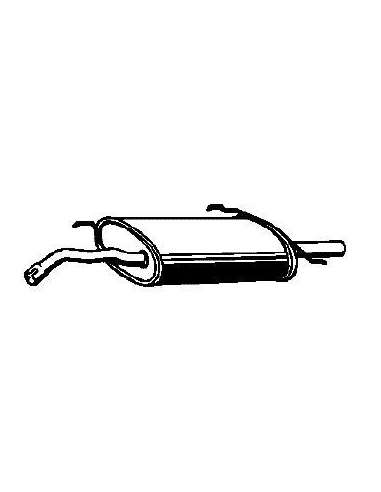 Sistema de gases de escape Nps T430A23 - T430A23 ESCAPE