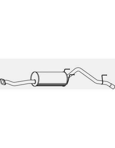 Sistema de gases de escape Nps T430A240 - T430A240 ESCAPE
