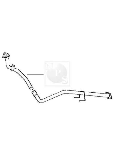 Sistema de gases de escape Nps T430A247 - T430A247 ESCAPE