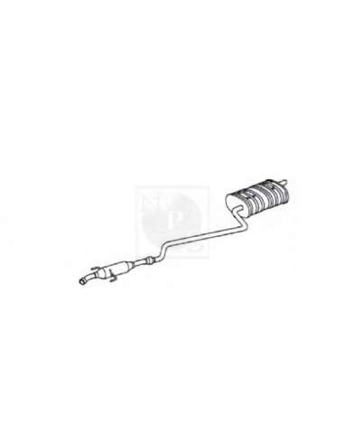 Sistema de gases de escape Nps T430A260 - T430A260 ESCAPE