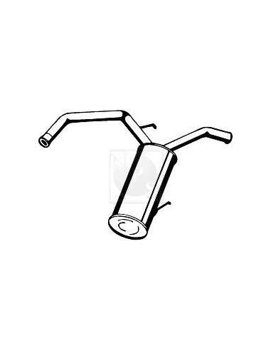 Sistema de gases de escape Nps T430A339 - T430A339 ESCAPE