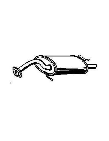 Sistema de gases de escape Nps T430A51 - T430A51 ESCAPE