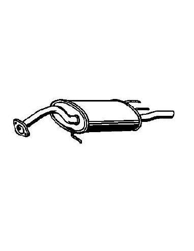 Sistema de gases de escape Nps T430A52 - T430A52 ESCAPE