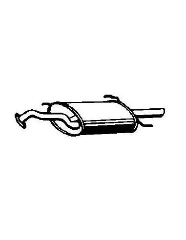 Sistema de gases de escape Nps T430A57 - T430A57 ESCAPE