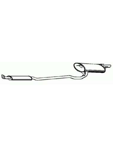 Sistema de gases de escape Nps T430A77 - T430A77 ESCAPE