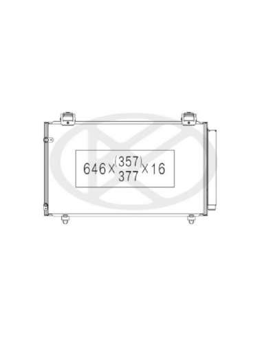 Condensador, aire acondicionado Nps T526A13 - T526A13 CONDENSADOR