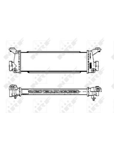 Radiador de aire de admisión Nrf 30151 - INTERCAMBIADOR DE AIRE TURISMO 98-