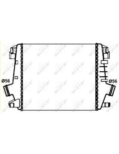 Radiador de aire de admisión Nrf 30272 - INTERCAMBIADOR DE AIRE TURISMO Astra J 09-