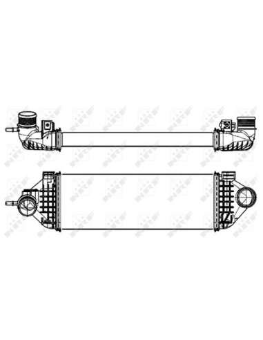 Radiador de aire de admisión Nrf 30325 - INTERCAMBIADOR DE AIRE TURISMO - EASY FIT