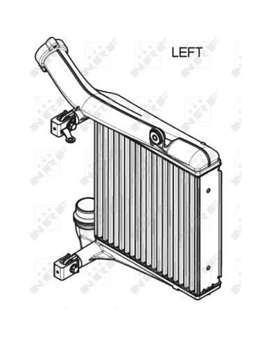 Radiador de aire de admisión Nrf 30349 - INTERCAMBIADOR DE AIRE TURISMO era 11- EASY FIT