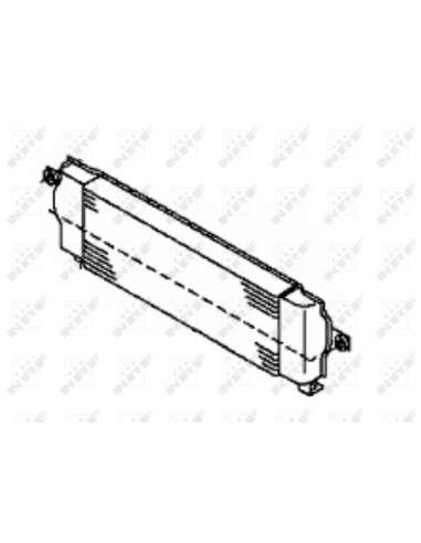 Radiador de aire de admisión Nrf 30363 - INTERCAMBIADOR DE AIRE TURISMO i dCi 1.6 11- EASY FIT