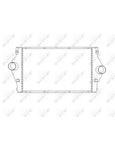 Radiador de aire de admisión Nrf 30433 - INTERCAMBIADOR DE AIRE TURISMO e 02- EASY FIT