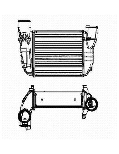 Radiador de aire de admisión Nrf 30756 - INTERCAMBIADOR DE AIRE TURISMO 00- EASY FIT