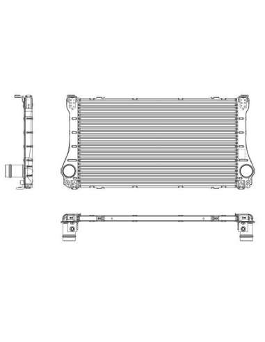 Radiador de aire de admisión Nrf 30786 - INTERCAMBIADOR DE AIRE TURISMO 06- EASY FIT