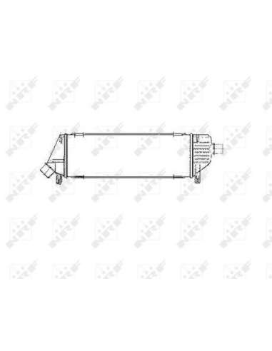 Radiador de aire de admisión Nrf 30852 - INTERCAMBIADOR DE AIRE TURISMO 03- EASY FIT