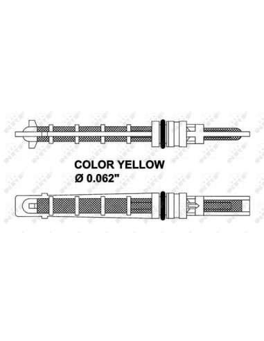 Válvula de expansión, aire acondicionado Nrf 38212 - ACCESORIOS DE AIRE ACONDICONADO TUR ISMO genuine