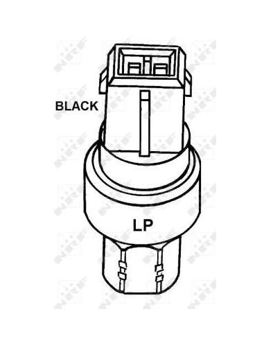 Presostato, aire acondicionado Nrf 38911 - ACCESORIOS DE AIRE ACONDICONADO TUR ISMO EASY FIT