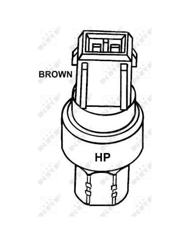Presostato, aire acondicionado Nrf 38913 - ACCESORIOS DE AIRE ACONDICONADO TUR ISMO EASY FIT