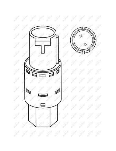 Presostato, aire acondicionado Nrf 38917 - ACCESORIOS DE AIRE ACONDICONADO TUR ISMO EASY FIT