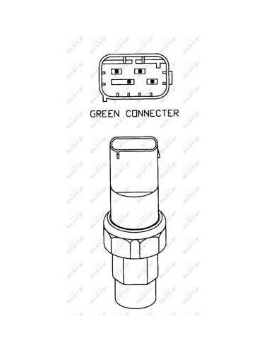 Presostato, aire acondicionado Nrf 38925 - ACCESORIOS DE AIRE ACONDICONADO TUR ISMO EASY FIT