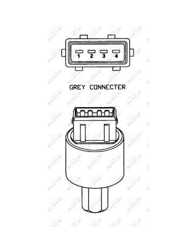 Presostato, aire acondicionado Nrf 38928 - ACCESORIOS DE AIRE ACONDICONADO TUR ISMO EASY FIT