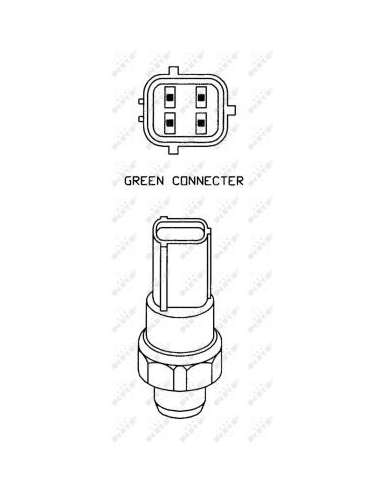 Presostato, aire acondicionado Nrf 38932 - ACCESORIOS DE AIRE ACONDICONADO TUR ISMO EASY FIT