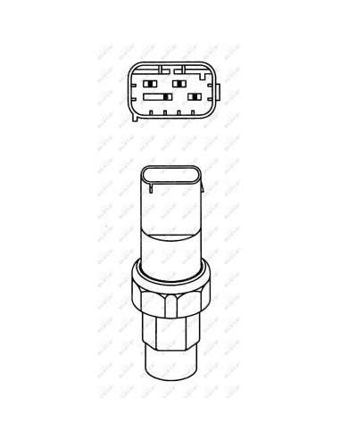 Presostato, aire acondicionado Nrf 38933 - ACCESORIOS DE AIRE ACONDICONADO TUR ISMO EASY FIT