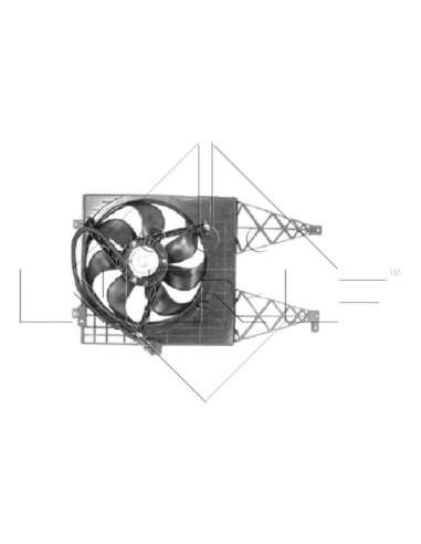 Ventilador, refrigeración del motor Nrf 47056 - VENTILADOR TURISMO