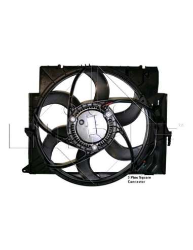Ventilador, refrigeración del motor Nrf 47210 - VENTILADOR TURISMO
