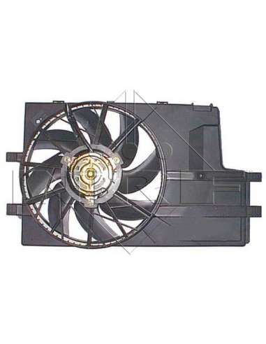 Ventilador, refrigeración del motor Nrf 47292 - VENTILADOR TURISMO