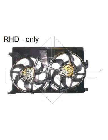 Ventilador, refrigeración del motor Nrf 47316 - VENTILADOR TURISMO