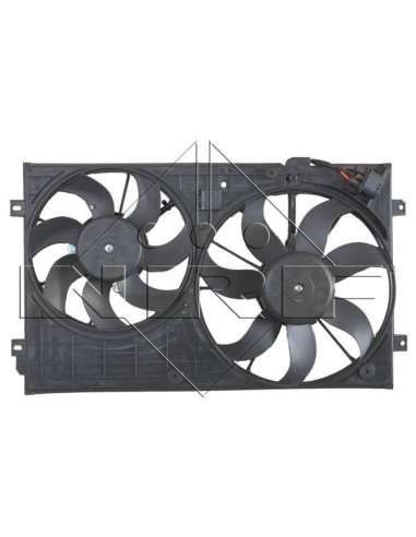 Ventilador, refrigeración del motor Nrf 47400 - VENTILADOR TURISMO