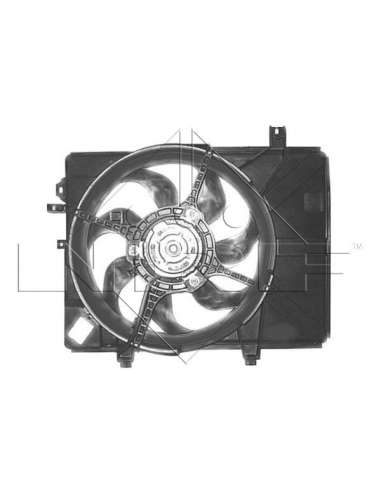 Ventilador, refrigeración del motor Nrf 47684 - VENTILADOR TURISMO