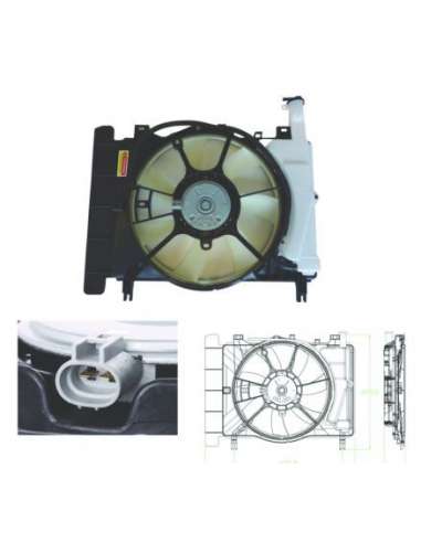 Ventilador, refrigeración del motor Nrf 47698 - VENTILADOR TURISMO