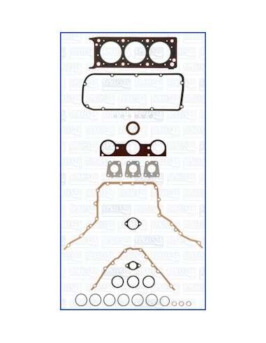 Juego de juntas, culata Izq. Ajusa 52030000 - JUEGO DESCARBONIZACION IZQ UGEOT FIBERMAX