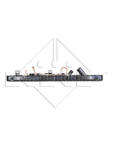 Radiador, refrigeración del motor Nrf 59043 - RADIADOR ALU SOLDADO TURISMO Economy Class
