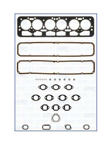 Juego de juntas, culata Ajusa 52077000 - JUEGO DESCARBONIZACION ROV FIBERMAX