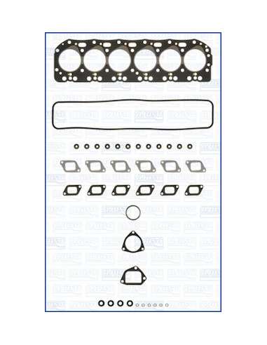 Juego de juntas, culata Ajusa 52089000 - JUEGO DESCARBONIZACION TOY FIBERMAX